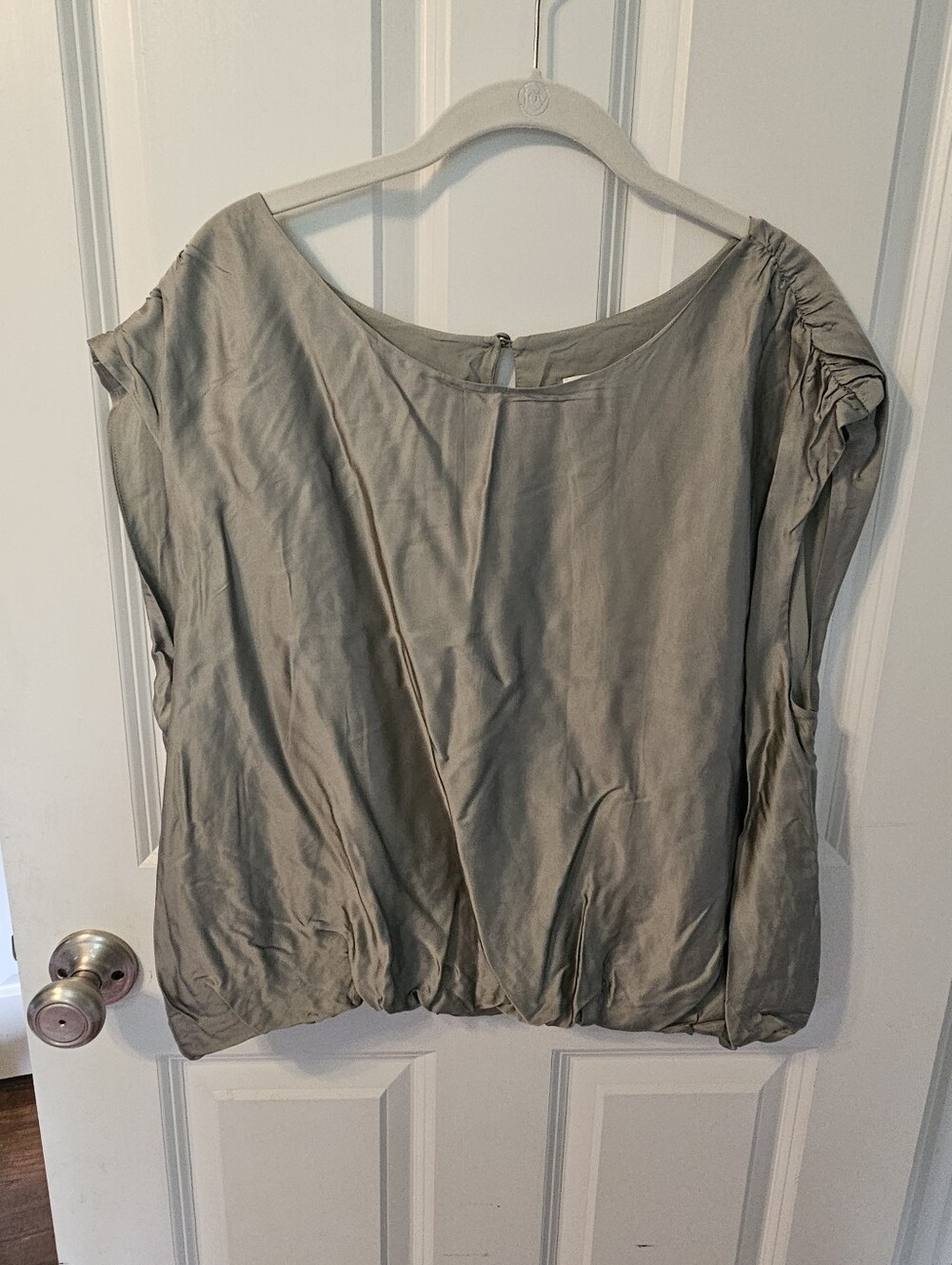 Anthropologie Satin Top